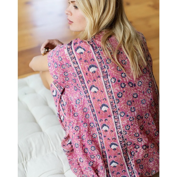 Emerson Fry-  CAFTAN - ROSE LUREX One size - Picture 6 of 9